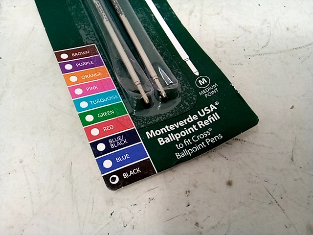 Monteverde Ballpoint Refill for Cross Pens C132 – Black Ink