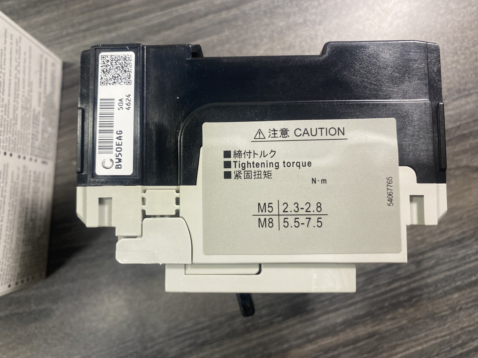 for Fuji Electric BW50EAG-3P050 Molded Case Circuit Breaker 3-P 50A 690VAC – USA