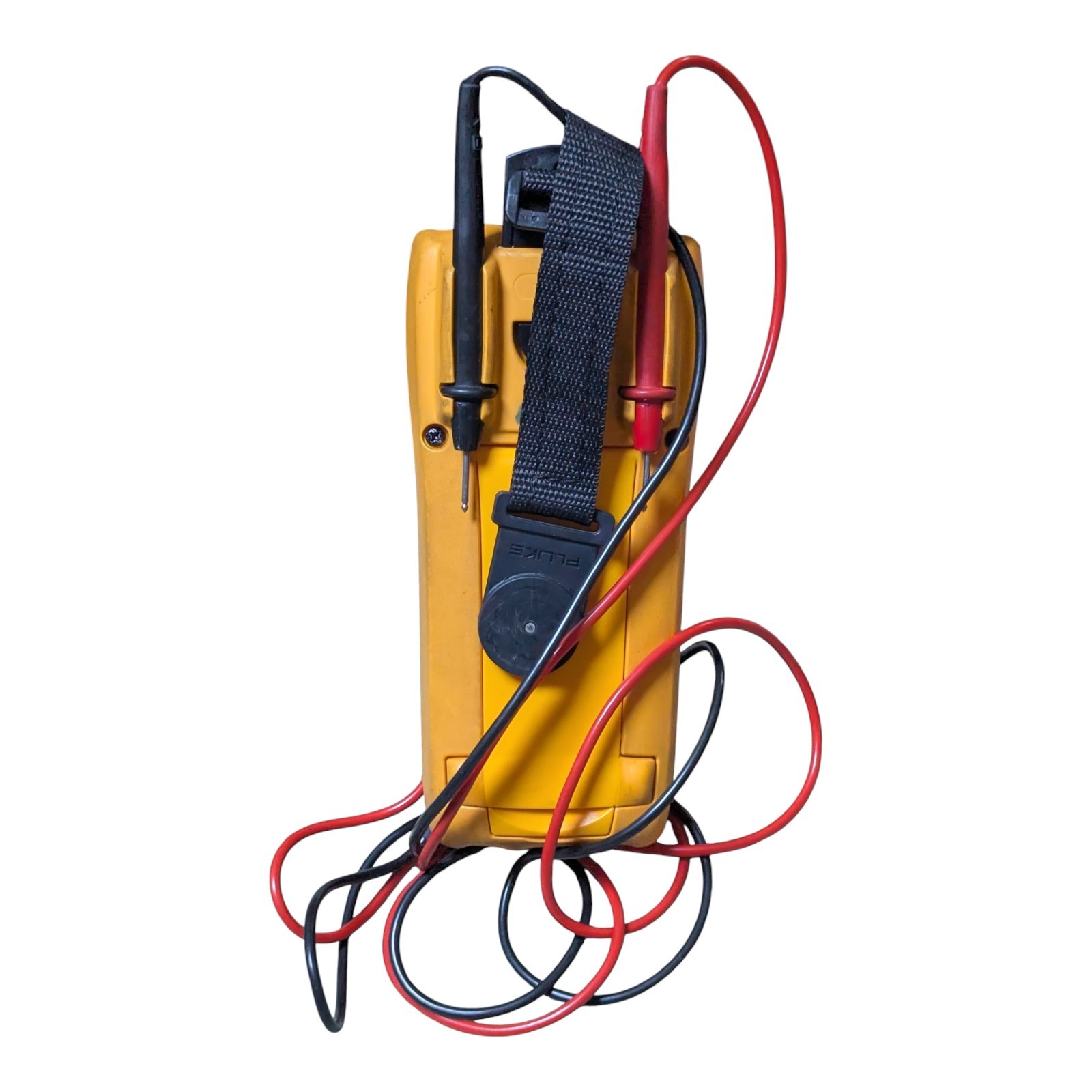 FLUKE 77-IV Multimeter W/ Leads + Magnetic Hanging Strap TPak Very Nice
