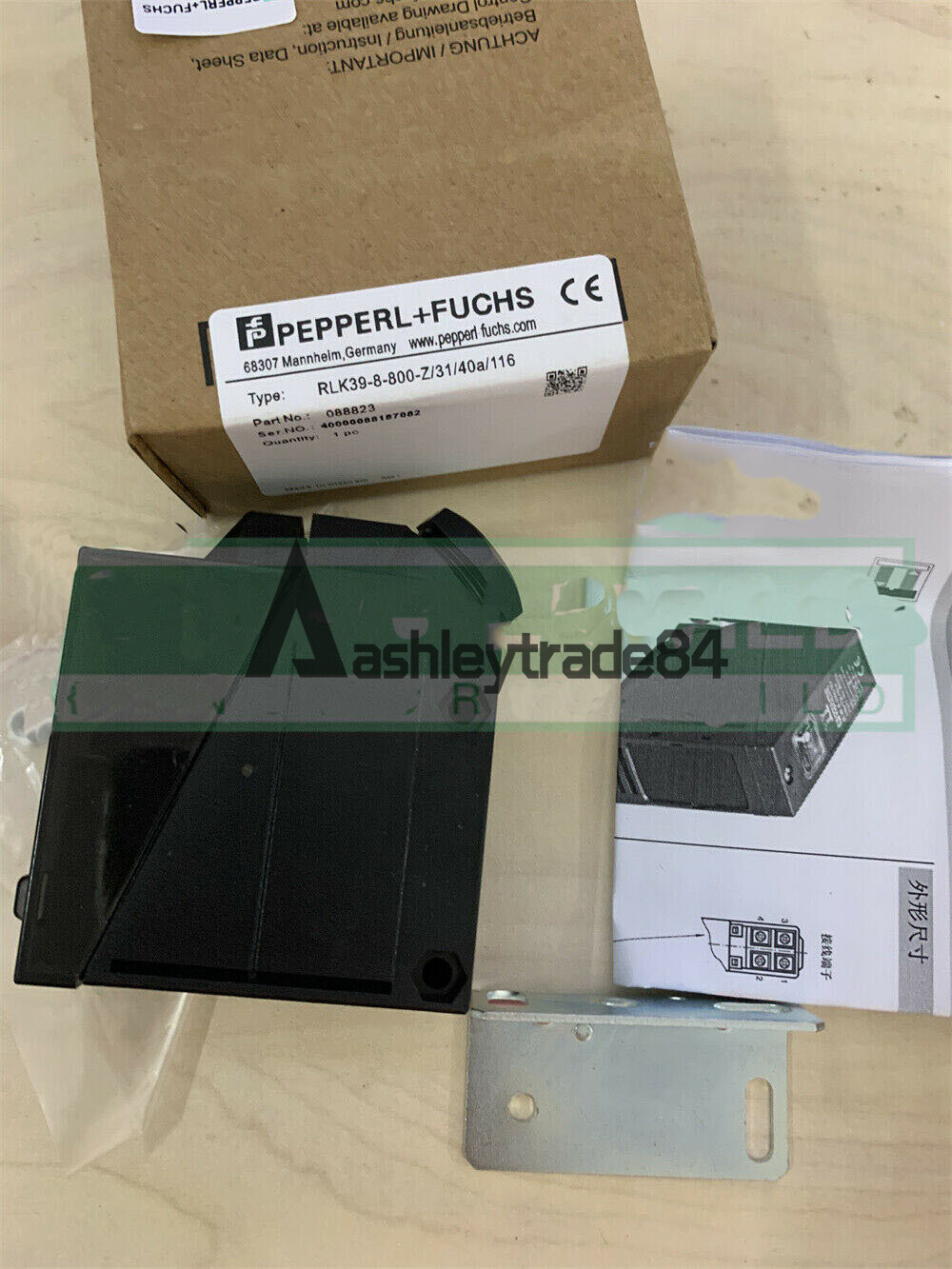 New P+F photoelectric switch RLK39-8-800-Z-31-40A-116 RLK39-8-800-Z/31/40A/116