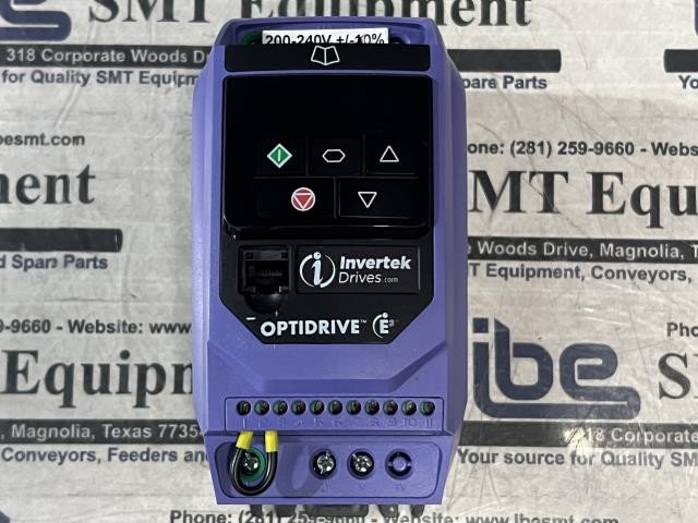 Invertek Optidrive E3 Variable Frequency Drive – ODE-3-120070-1F12-01 w/Warranty