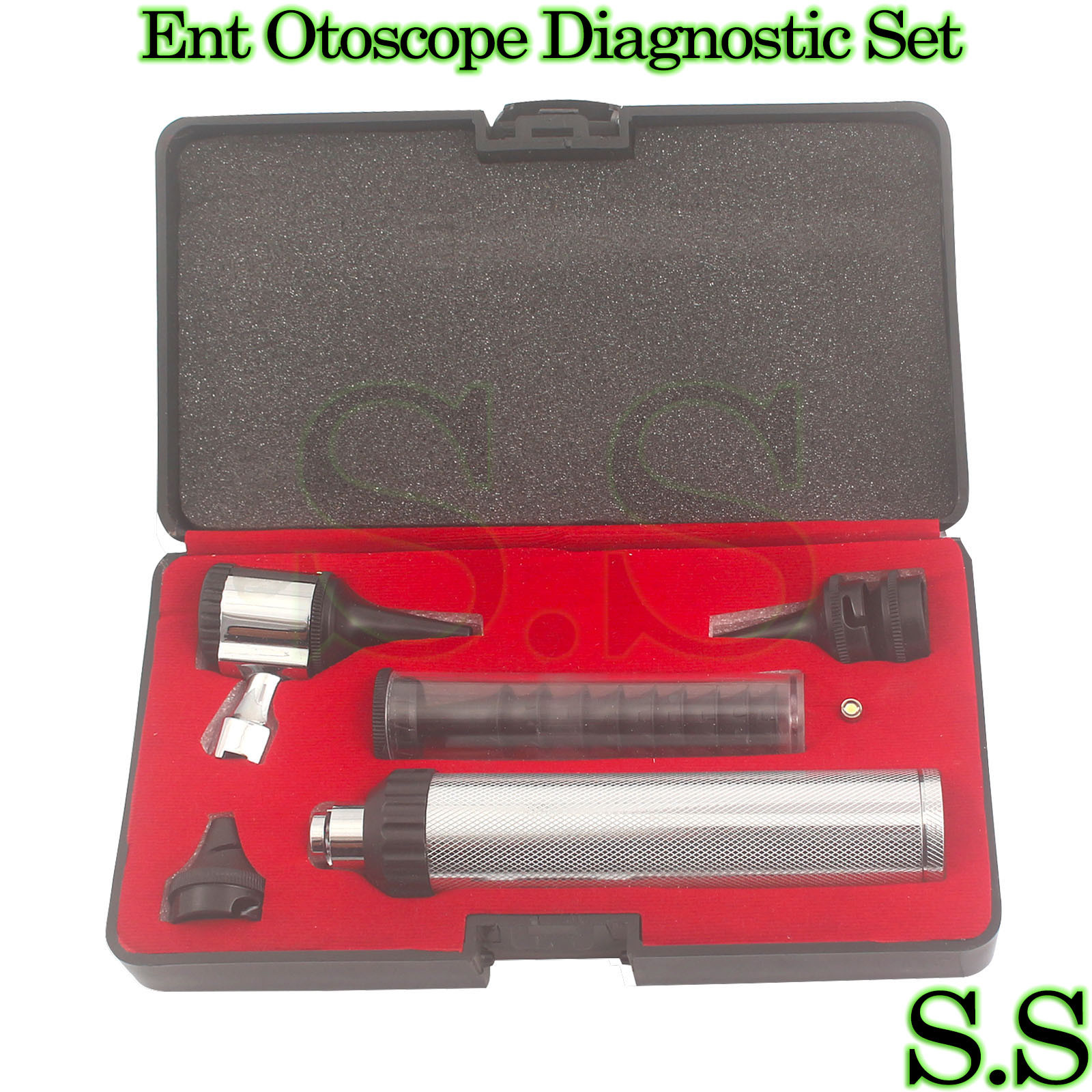 NEW 4X LENS Professional Otoscope Set ENT Medical Diagnostic Surgical Ins NT-913