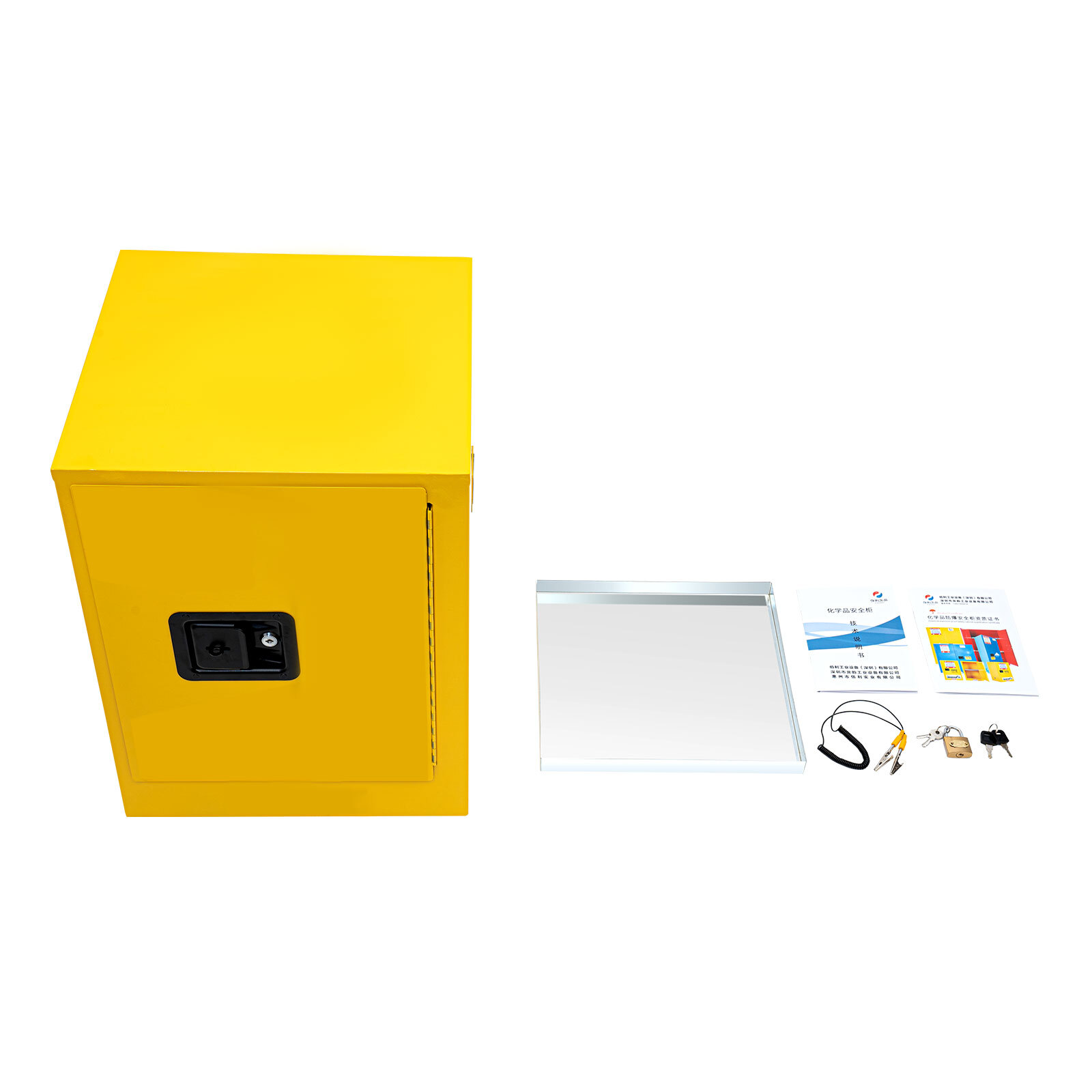 4 Gal Fireproof Safety Storage Cabinet for Flammable Liquid Chemical