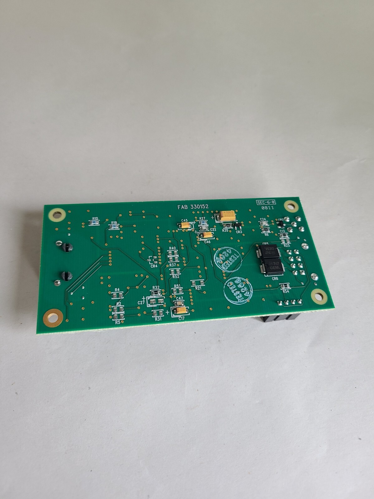 Becton-Dickinson PREAMP/FSCAMP PCB Board 330172 RevE for BD Biosciences FACSAria