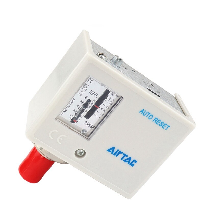 AirTAC PK506 pneumatic mechanical pressure switch 0.05MPa~0.6MPa -0.5kg~6kg