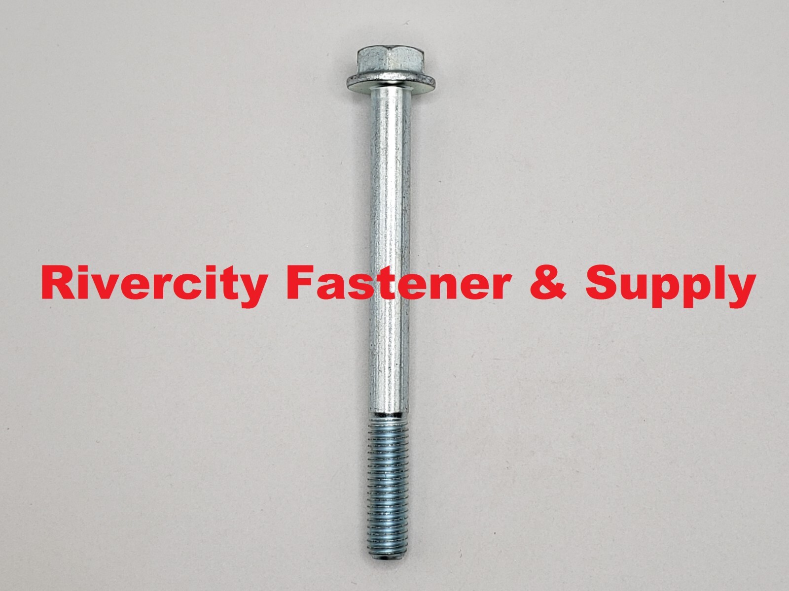 M8-1.25×90 Hex Head Flange Bolts 8mm x 90mm Grade 10.9 Steel Screws M8x1.25 x 90