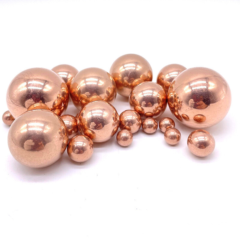 Solid Precision Ball Pure Cupper Balls Smooth Sphere Diameter 0.3mm-38mm Beads