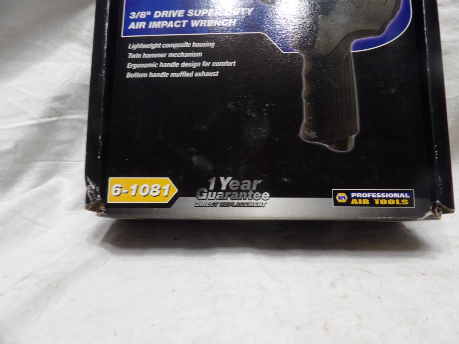 Napa Pro Platinum 3/8″ Dr. Super Duty Air Impact Wrench Composite Housing 6-1081