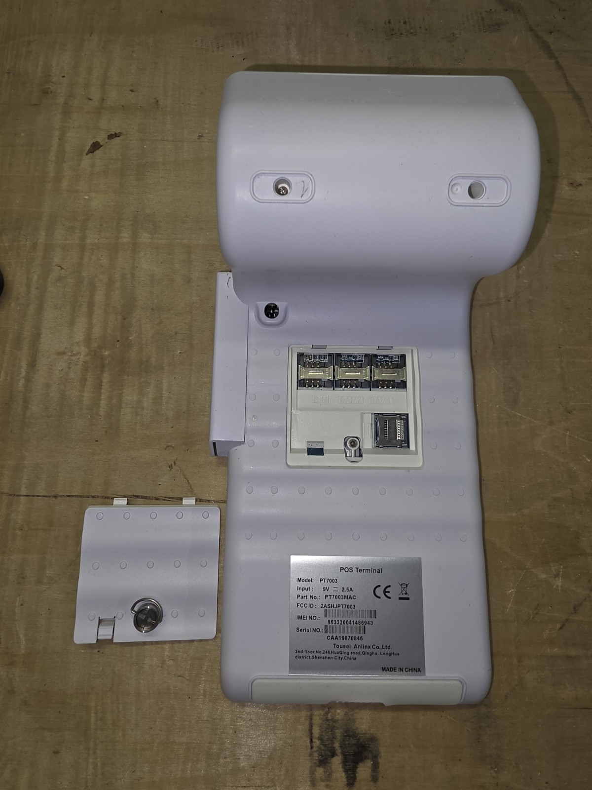 AppCard All in One Android Wifi POS Terminal Tousei PT7003MAC with NFC
