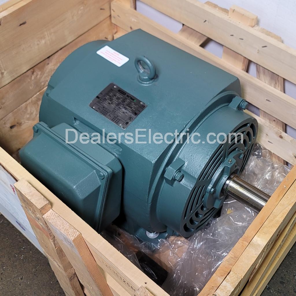 LEESON 25 HP 1200 RPM ODP 208/230/460V 324T 3 PHASE MOTOR 170002.60- NEW SURPLUS