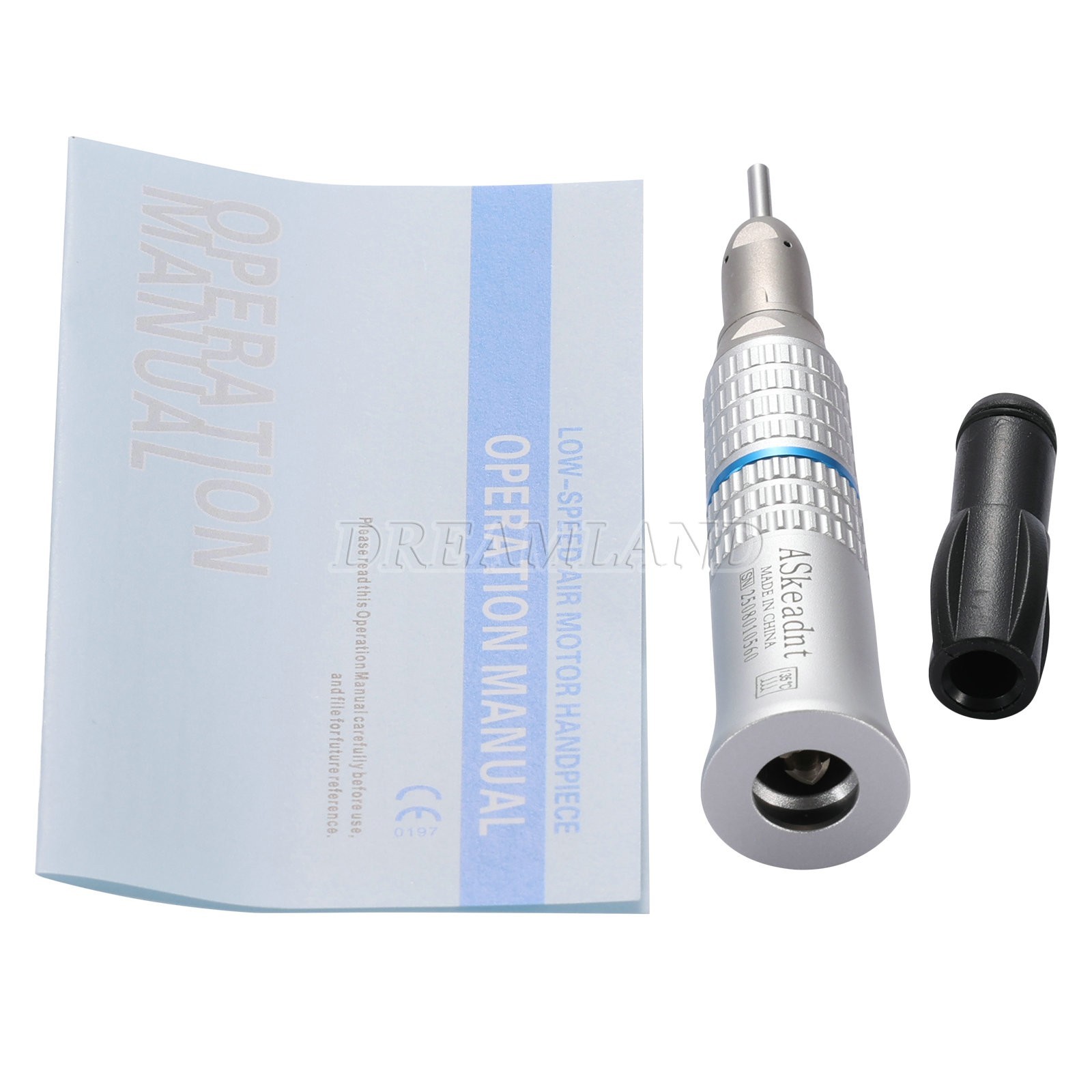 NSK Style Dental Slow Low Speed straight Handpiece Latch type E-Type connector