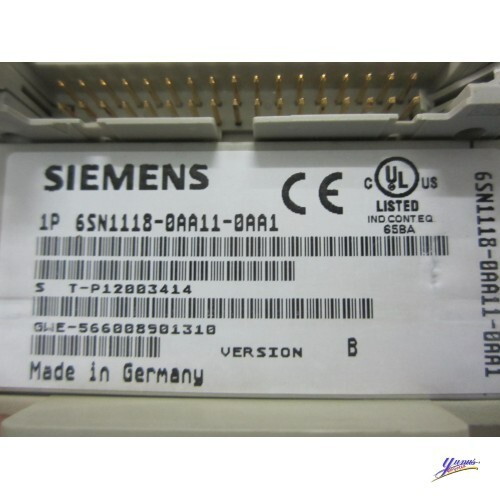 cx/Used Siemens Axis Card 6SN1118-0AA11-0AA1 One Year Warranty