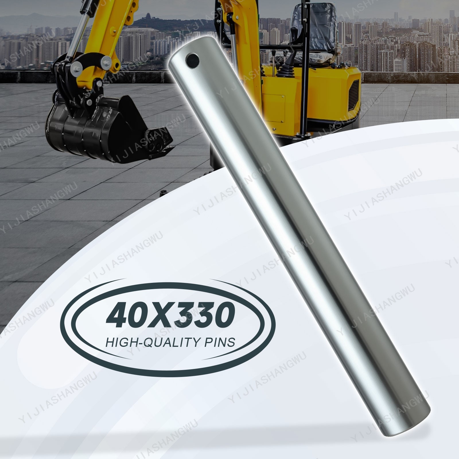 Excavator Bucket Pin 40mm x 13in