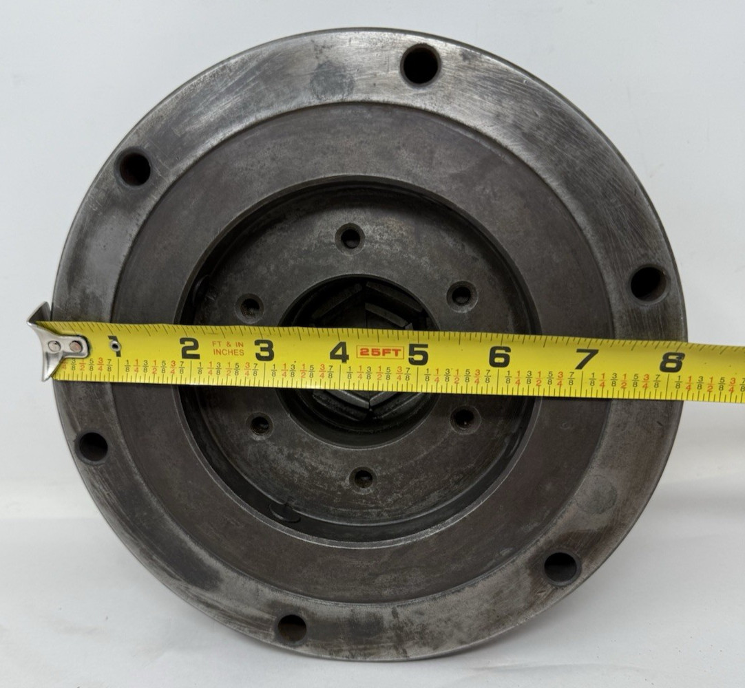 8-1/4″ BUCK 6 Jaw Lathe Chuck #4862 Made in USA – No key see details