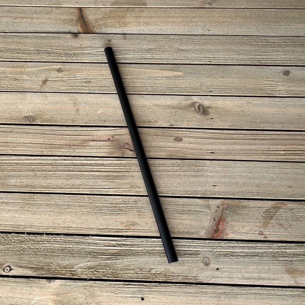 Boardwalk GSTW775BK 7.75 in. Wrapped Polypropylene Straws – Black (7200/CT) New