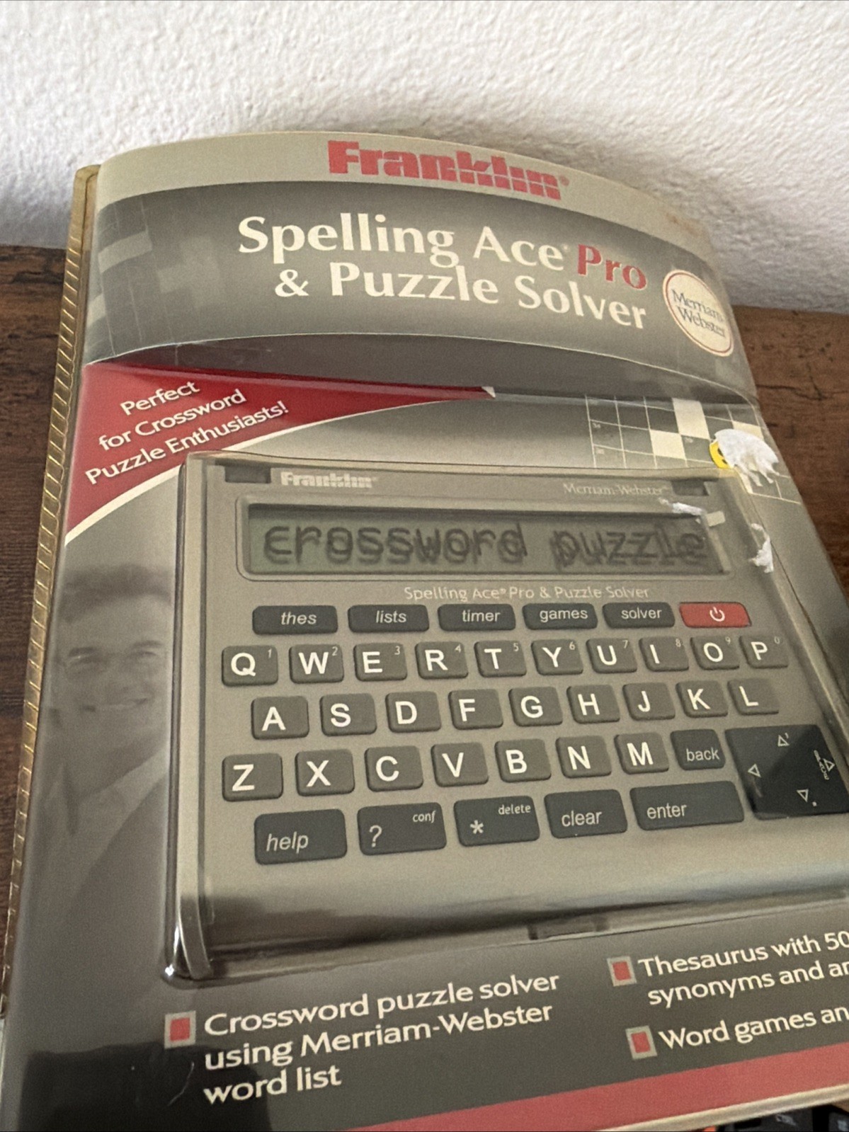 Franklin Spelling Ace Pro & Puzzle Solver SA-309 – Sealed (Listed as Used)