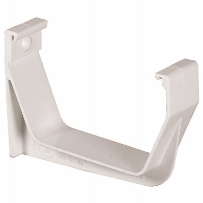 Amerimax T0519 Exterior Gutter Hook, Contemporary Vinyl, White, 5-In. – Quantity