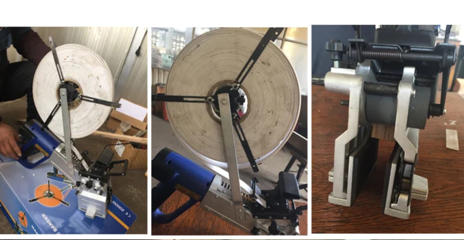 MT985 Small Portable Edge Banding Machine Curve Straight Manual Edge Bander