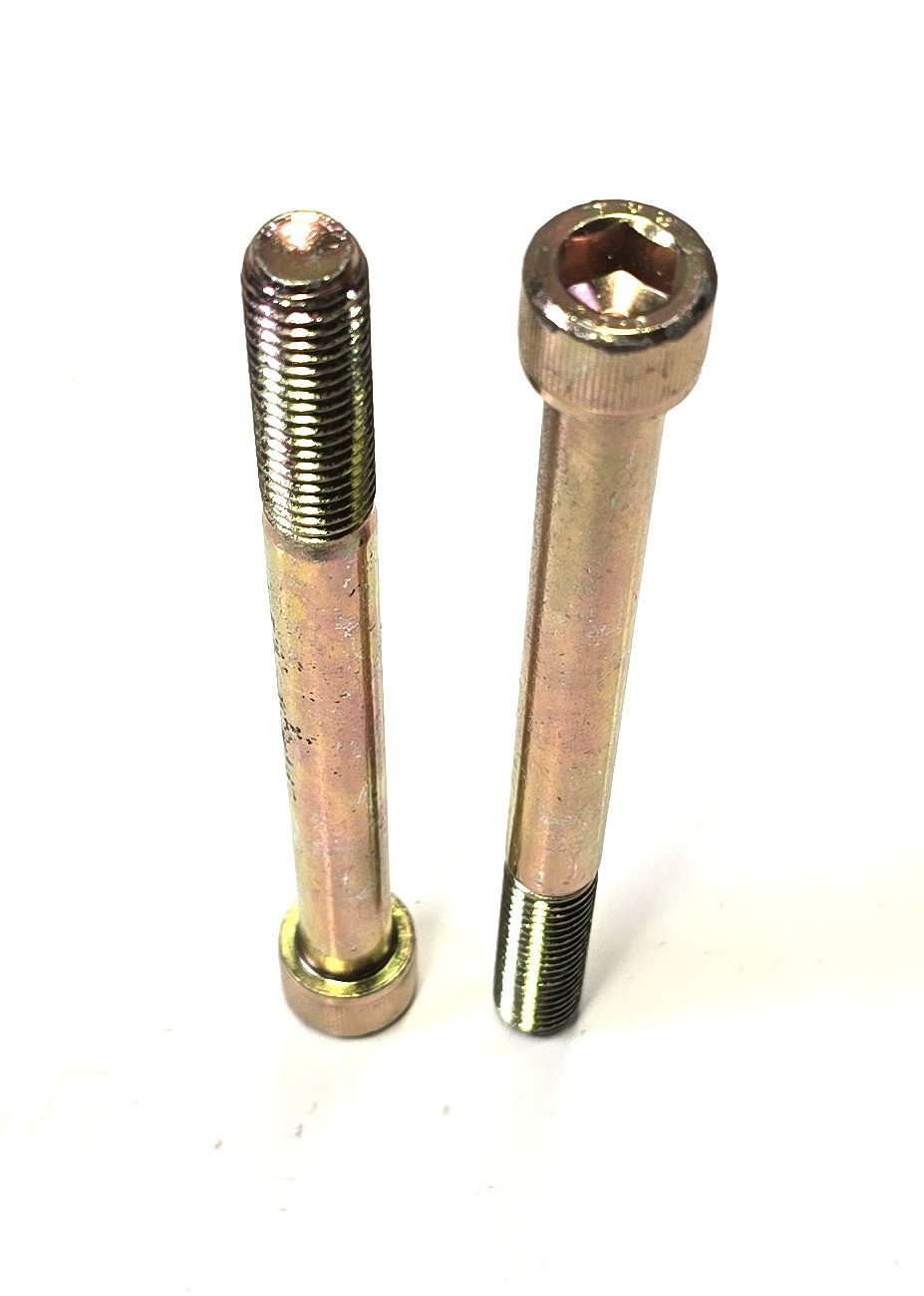 M12-1.75 x 130 Course Thread Socket Head Cap Screw Zinc (Qty of 2)
