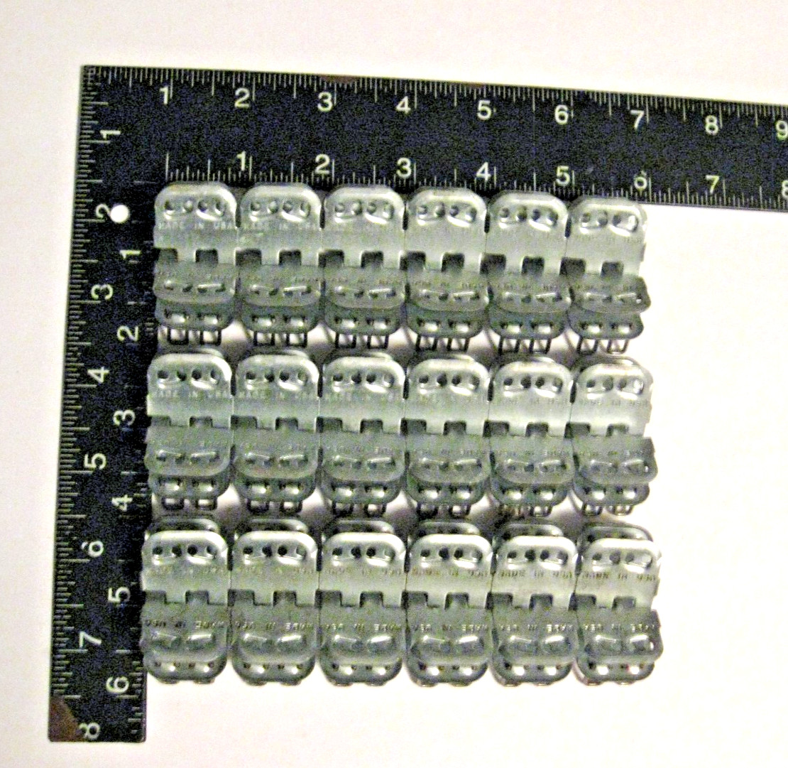 Flexco Alligator Staples Belt Clips RS125 1/8” to 3/16” 3.2 mm 4.8 mm – 3 sets
