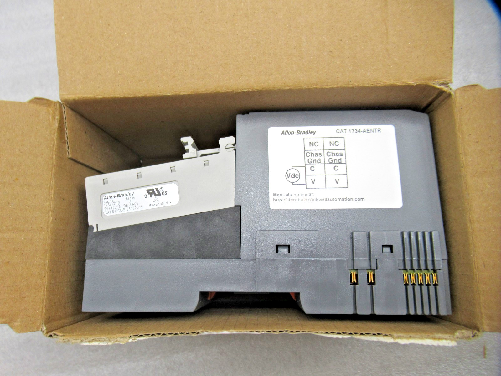 Allen-Bradley 1734-AENTR Series B Point I/O Dual Ethernet Comm Module
