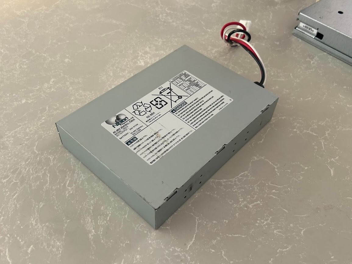 BS10A-H24/2.0L NIPRON 410W 24V BS10 Ni-MH BATTERY Tested