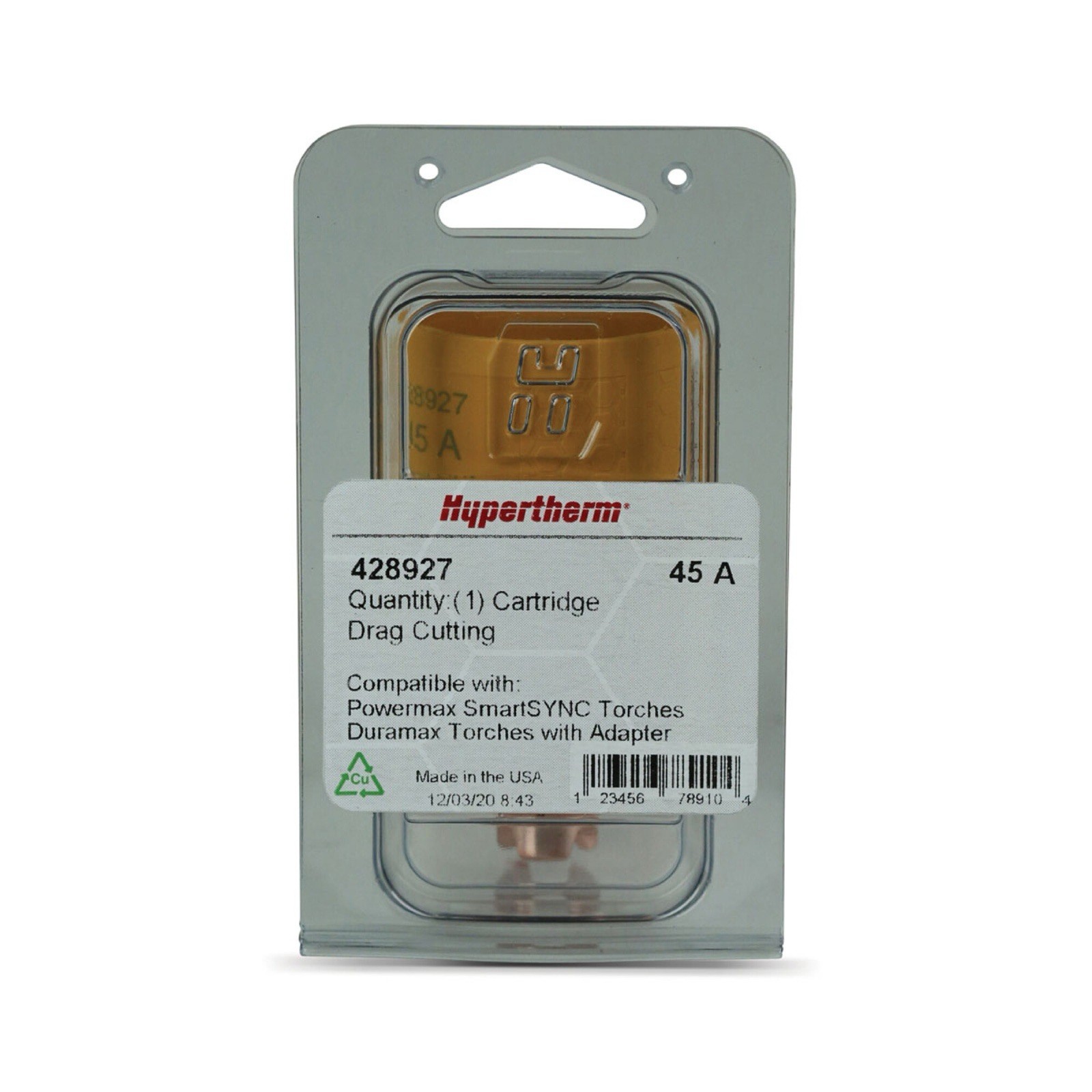 Hypertherm Smart SYNC 45A Drag Cutting Cartridge (428927)