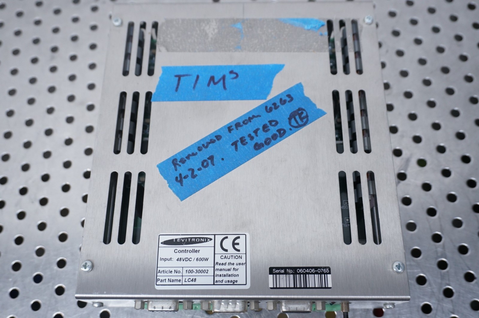 Levitronix 100-30002 LC48 Pump Motor Controller 48VDC/600W for Tank Mixer System