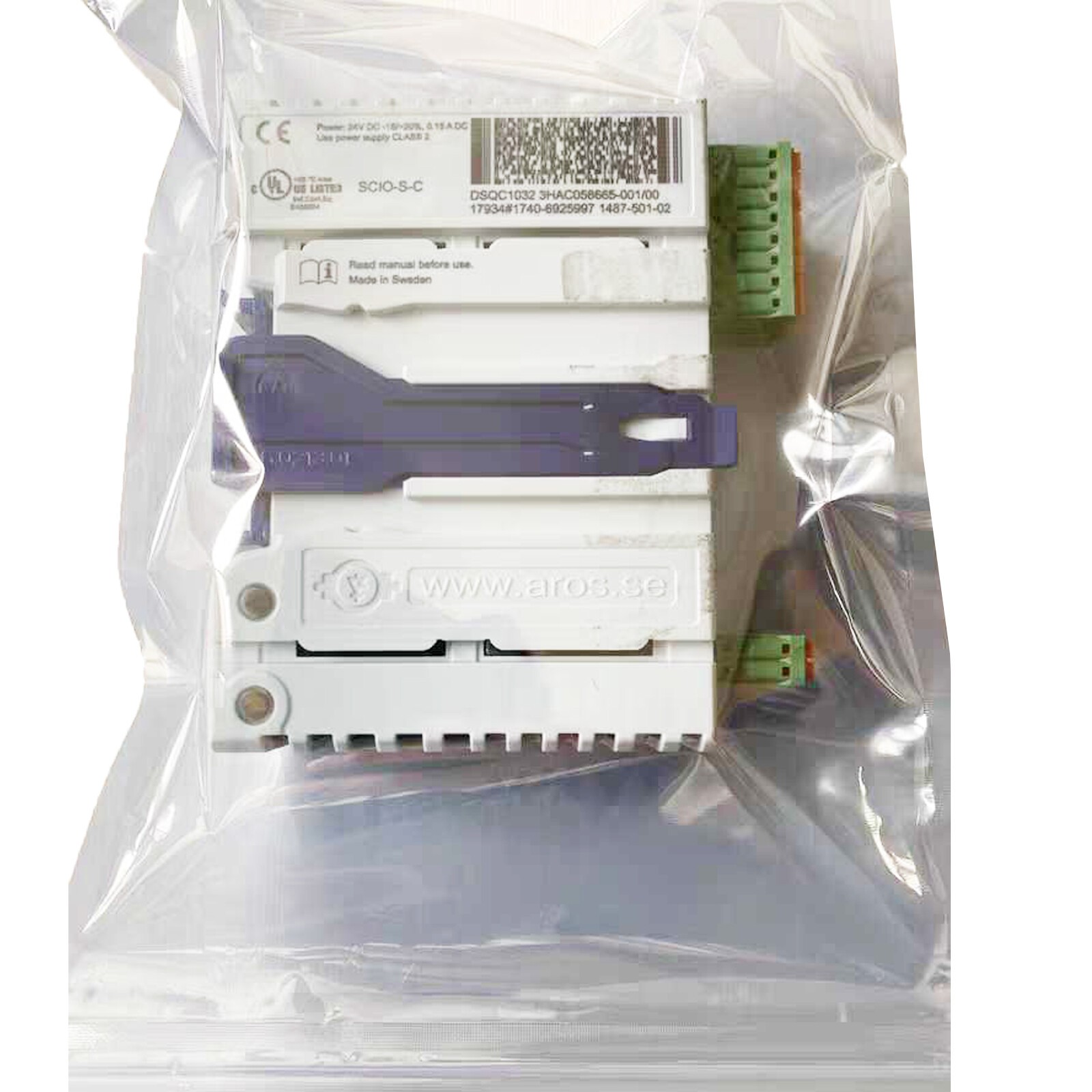 New In Box ABB 3HAC058663-001 DSQC1030 I/O Unit US Free TAX