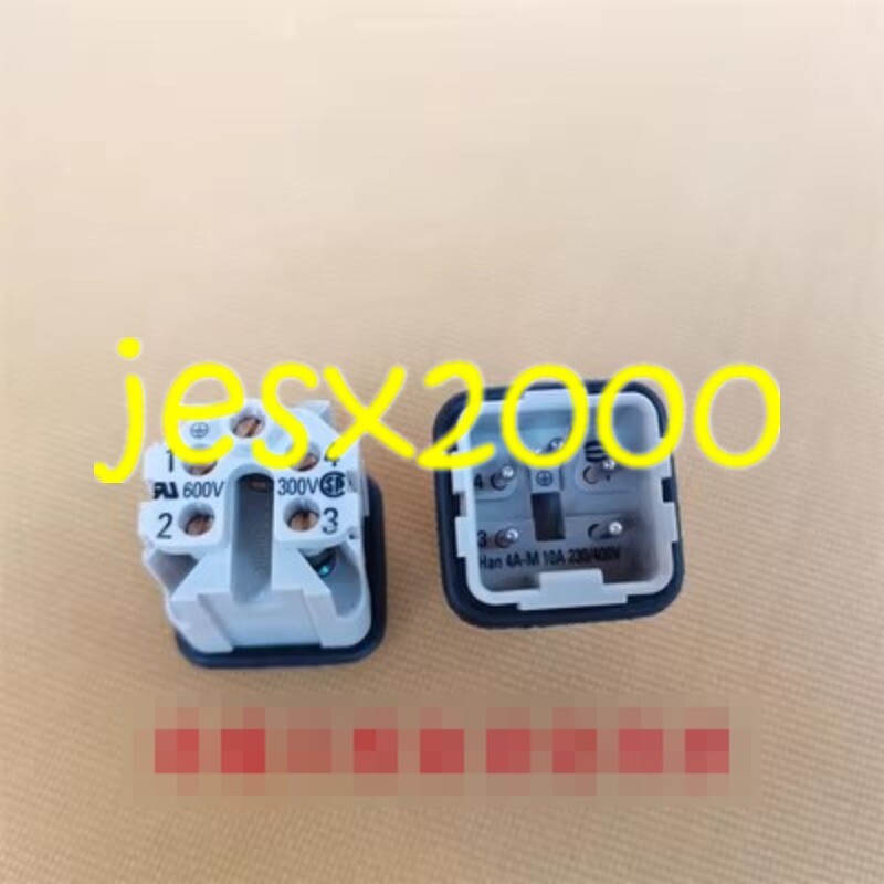 20PCS/bag NEW HARTING Connector Han-4A-M male 5-pin 10A 09200042611 #LM