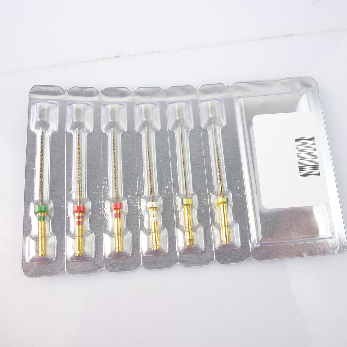 6pc Dental Endo Rotary NITI Files X3-Pro Gold Taper Root Canal Endodontic Files