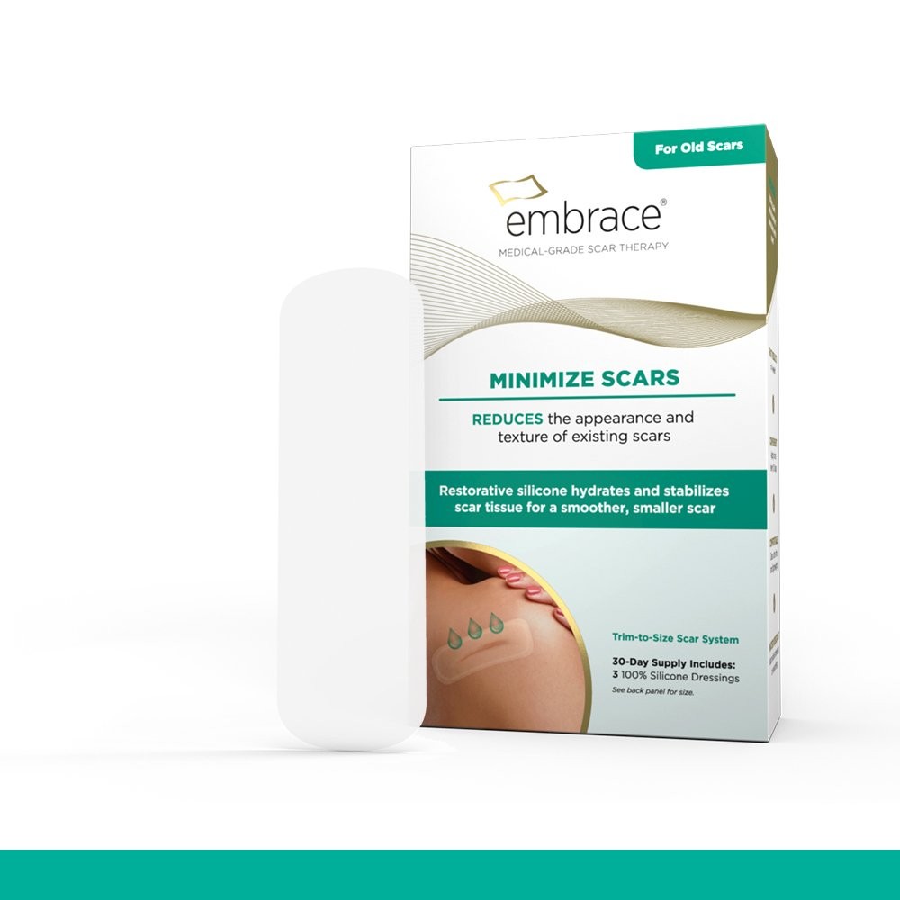 Embrace Minimize For Old Scars Medical-Grade Silicone Scar Sheets For Scars