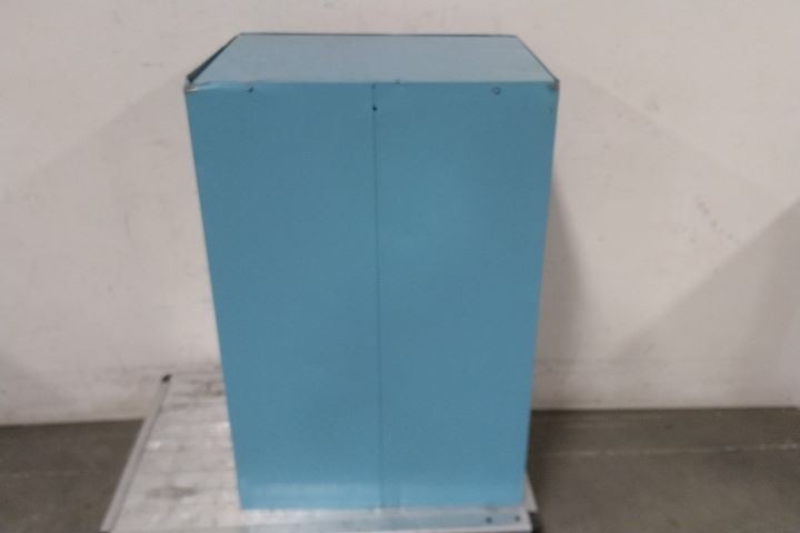 Justrite 891202 12 Gal Cap Blue Steel Corrosives Safety Cabinet