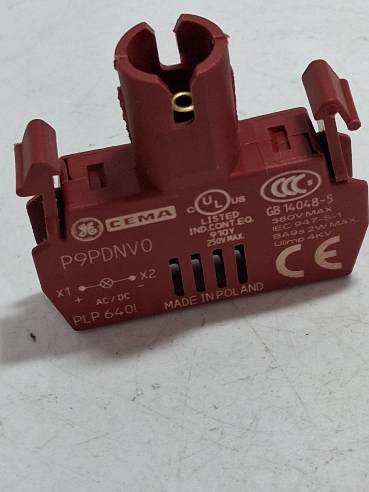 GENERAL ELECTRIC P9PDNV0 LIGHT MODULE 380V MAX