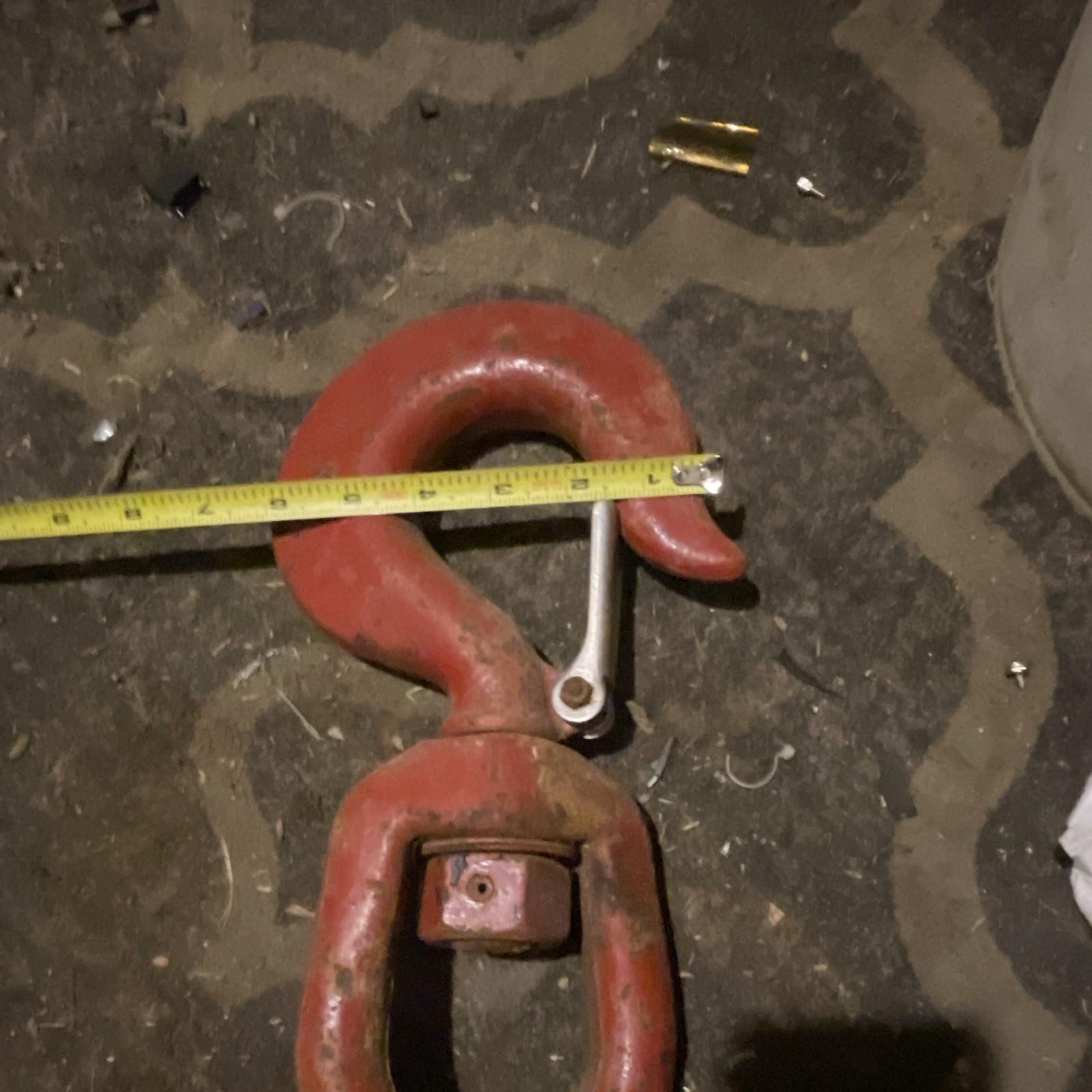 Crosby S-320 Swivel Lifting Hook w/ Safety Latch, MPN S-320