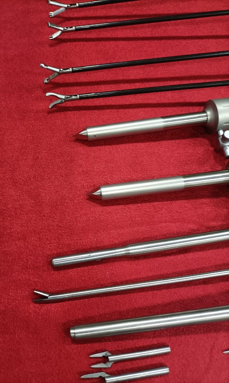 21pc – Laparoscopic Surgery Set SS High Quality Reusable Instruments