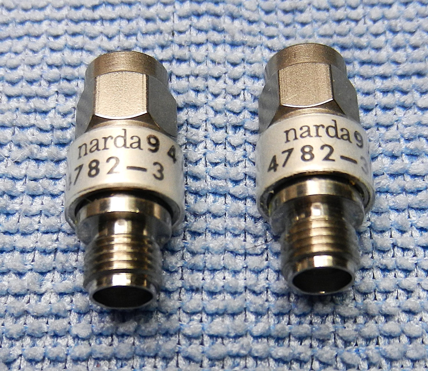 Narda Model 4782-3 Miniature 3 dB SMA Attenuators (dc – 18 GHz / 2 watts)