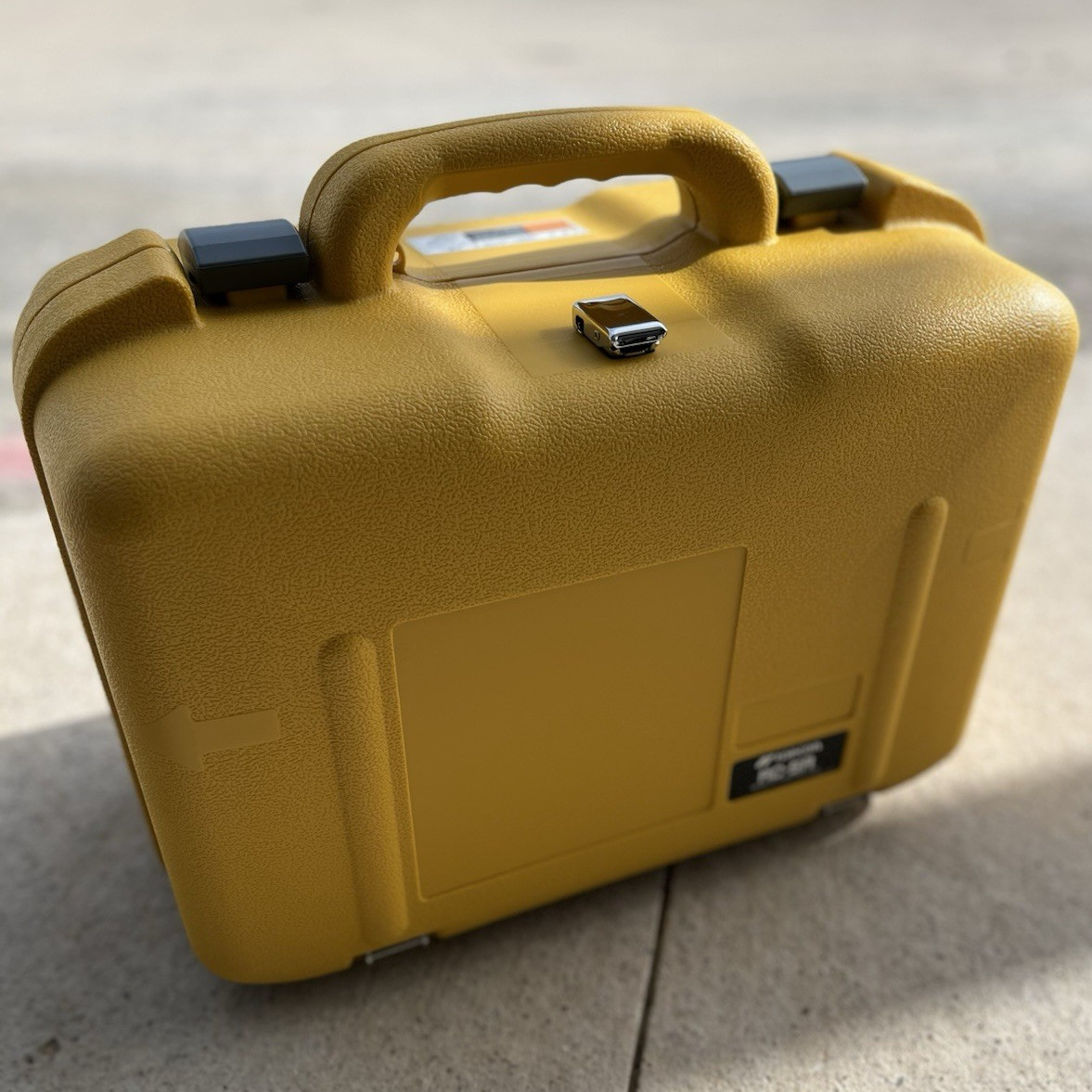 Hard Carrying Case with Foam Insert for Total Station Equipment