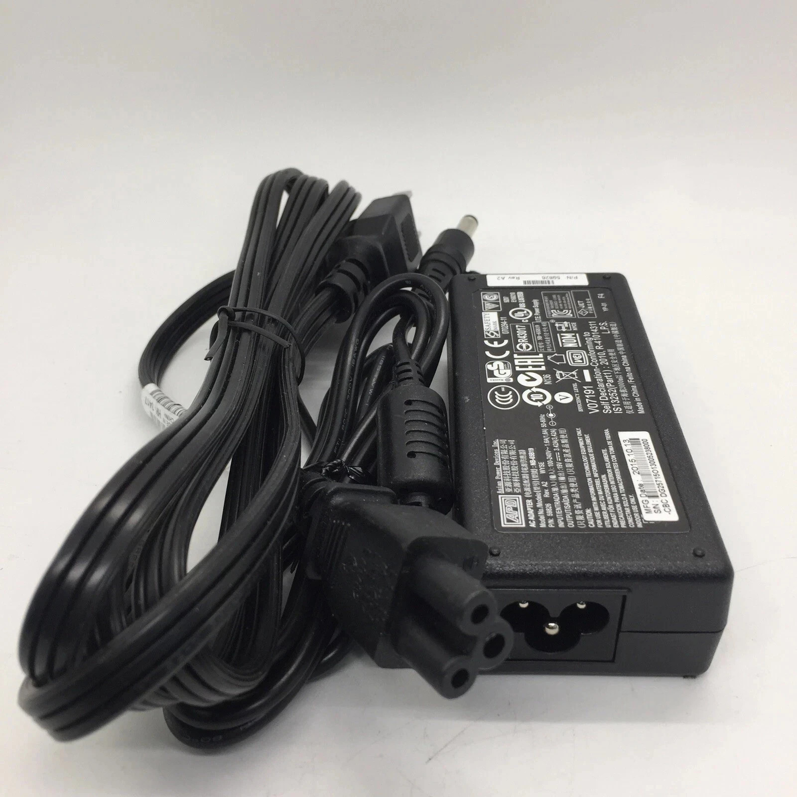 Genuine APD 65W Power Adapter for Intel NUC Kit NUC5i3RYK NUC5i3RYH NUC7CJYHN