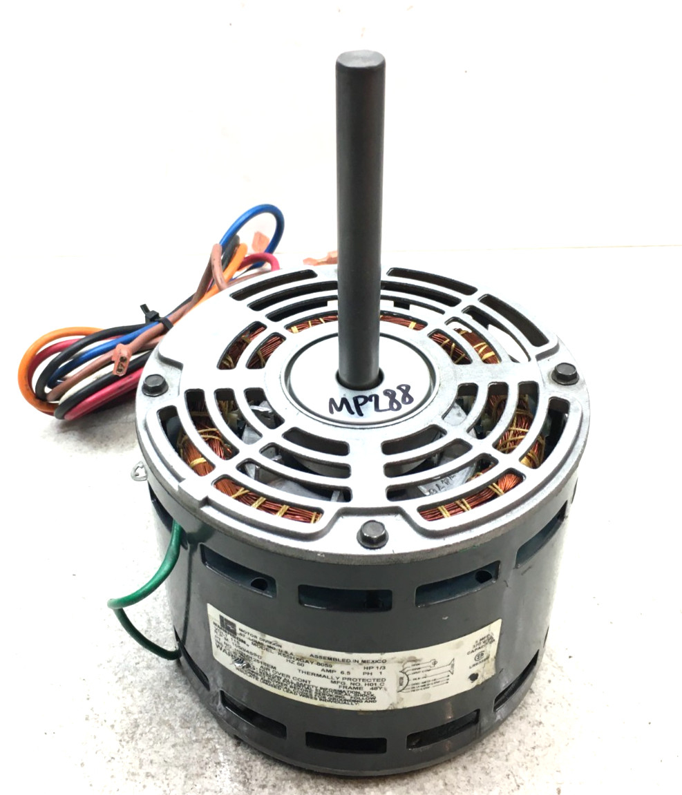 EMERSON K55HXGAY-8059 Blower Motor HQ1012514EM 1/3HP 115V 1050/4SPD used #MP288