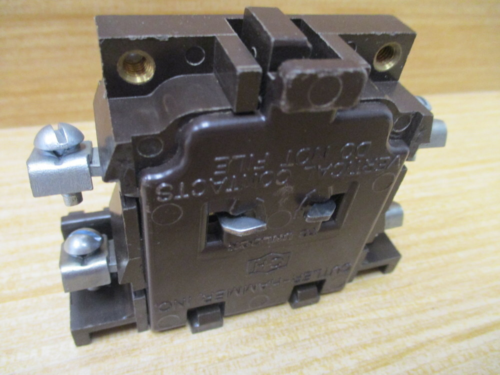 Cutler Hammer 10-1318 Auxiliary Contact