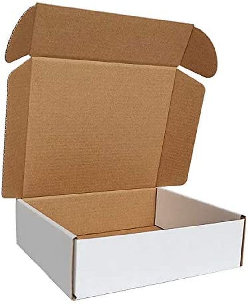 CH-BOX 50 Pack of 7x6x2»(Inner Size) Corrugated Mailers,Cardboard Shipping Boxe