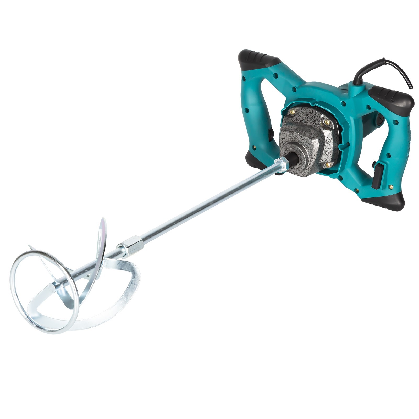 Powerful 2500W Handheld Electric Mixer 6 Speed Paint Cement Concrete US