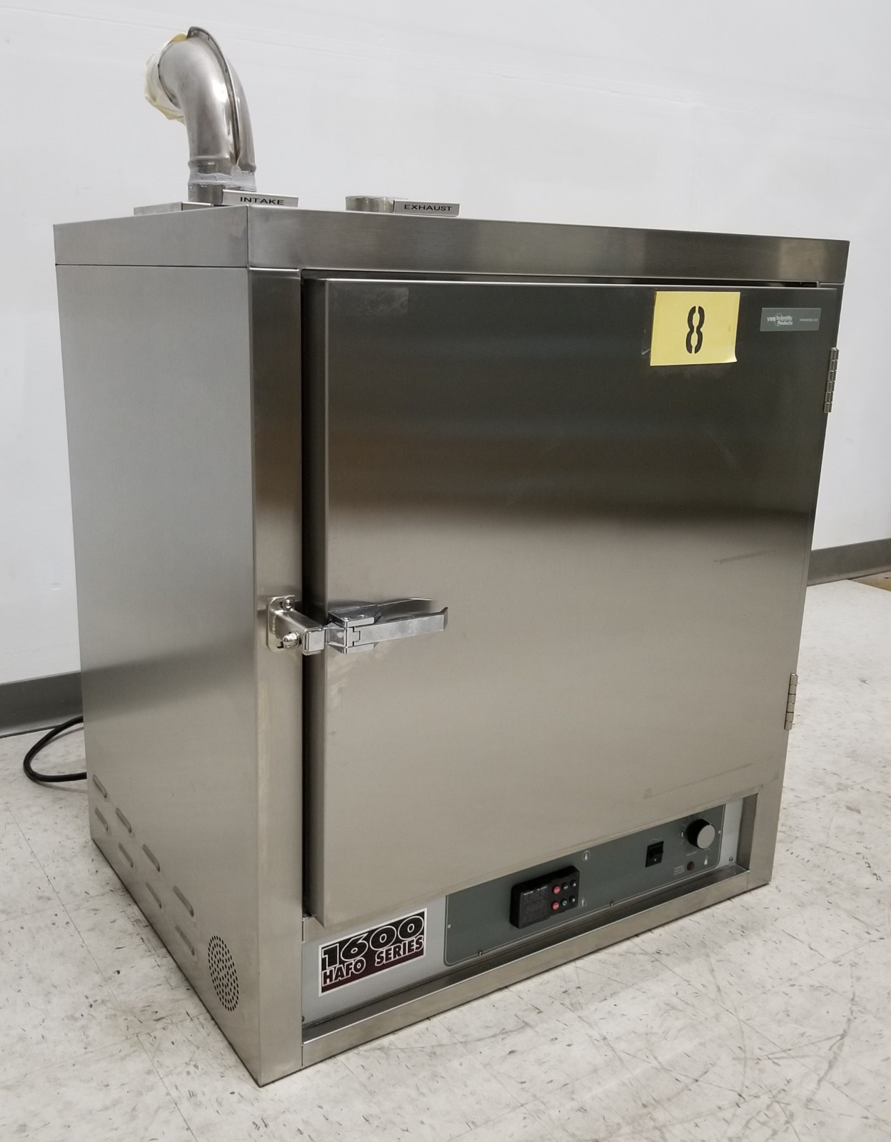 Used VWR 1601 High Performance Horizontal Air Flow Cleanroom Oven Tag #8