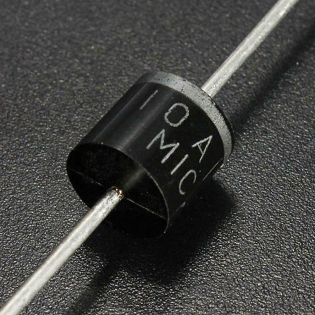 25PCS 10A10 1000V 10A 1KV Axial Rectifier Diode 10 AMP solar panel USA