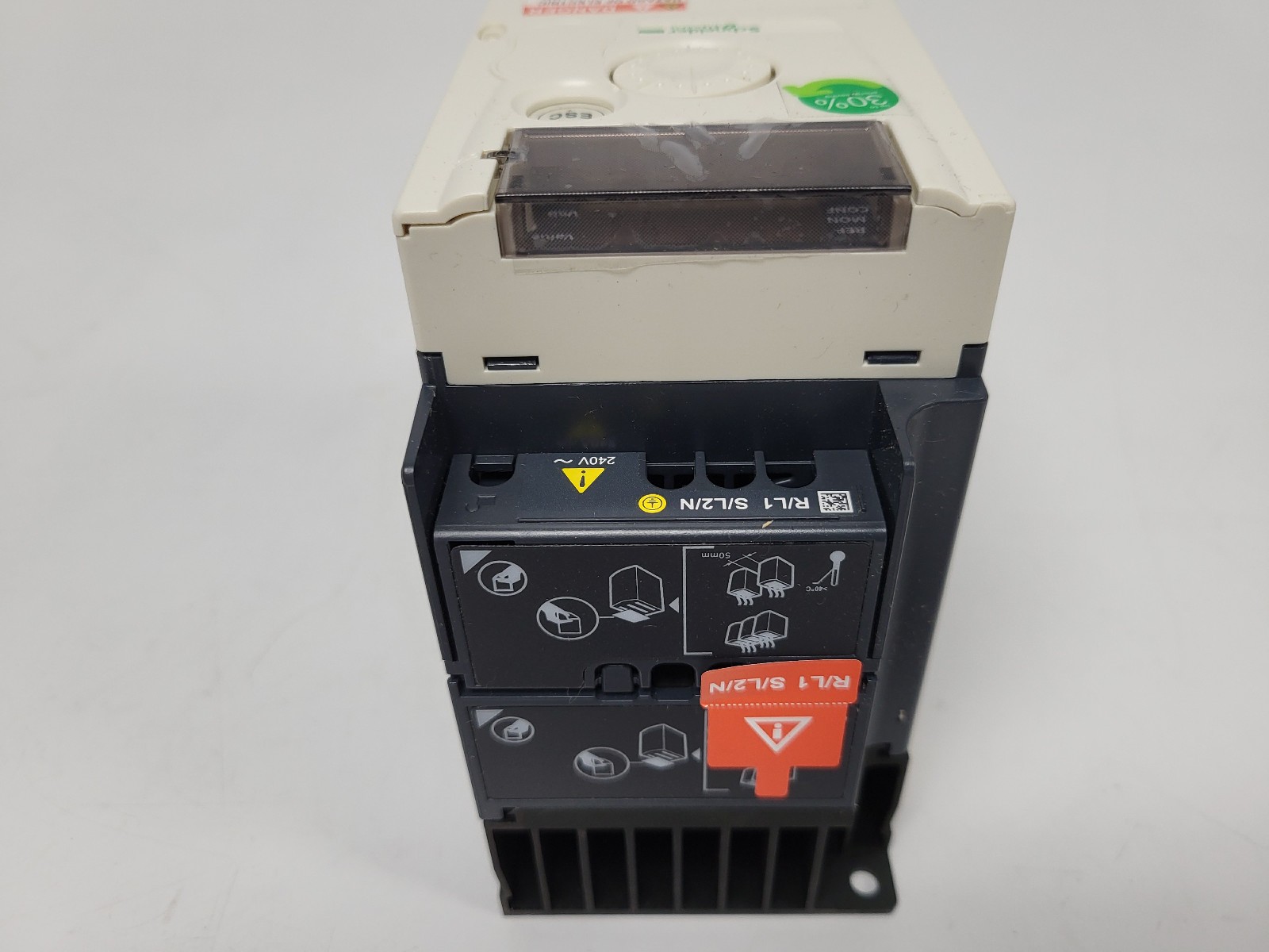 Schneider Electric ATV12H075M2 VFD, 1HP, 200-240V, 1-Phase, Heatsink