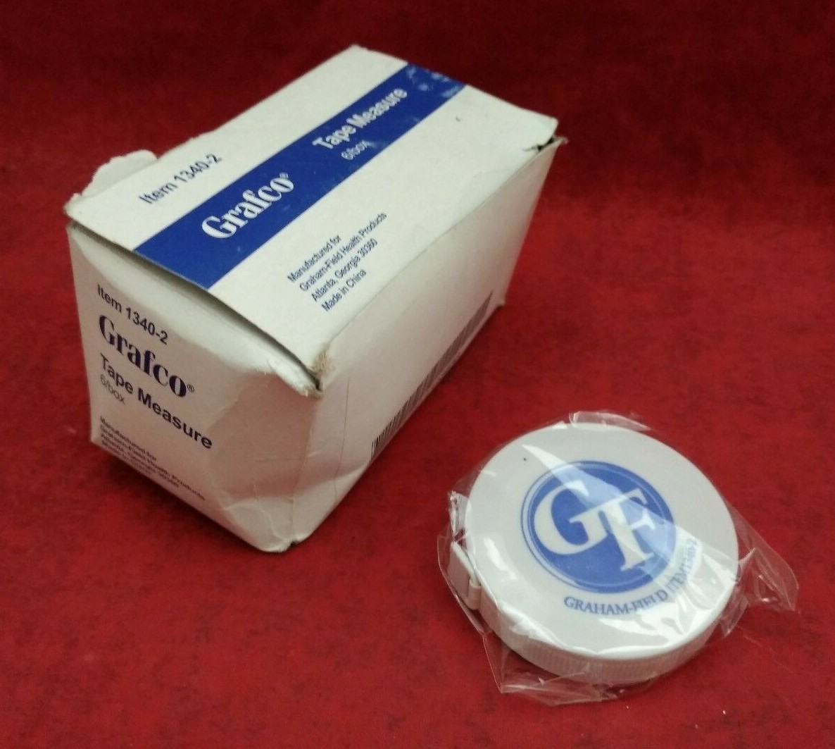 Box of 6 NEW Grafco 1340-2 Medical or Tailor Tape Measure / 72″ Length