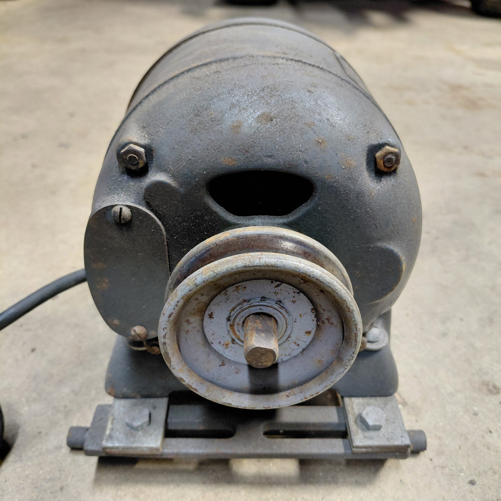 See Video Vintage Sears DUNLAP 1/3 HP Split Phase 115V 1750 RPM Motor 1/2” Shaft
