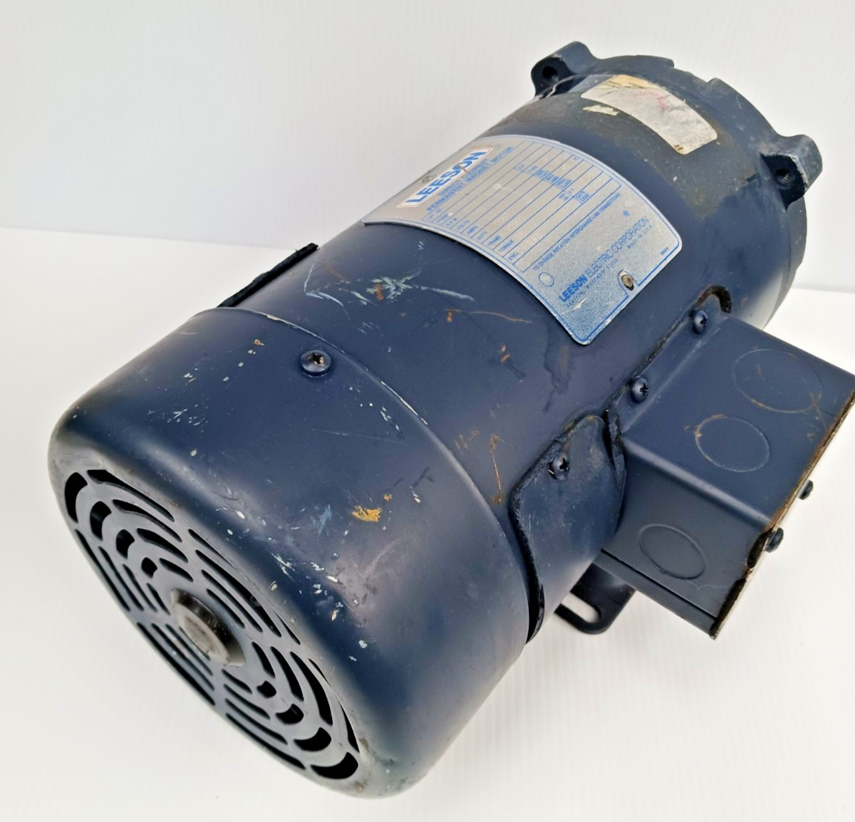 New Leeson 1/2 HP DC Electric Motor 56c Frame 180 Vdc 1750 Rpm Tefc 108015.00