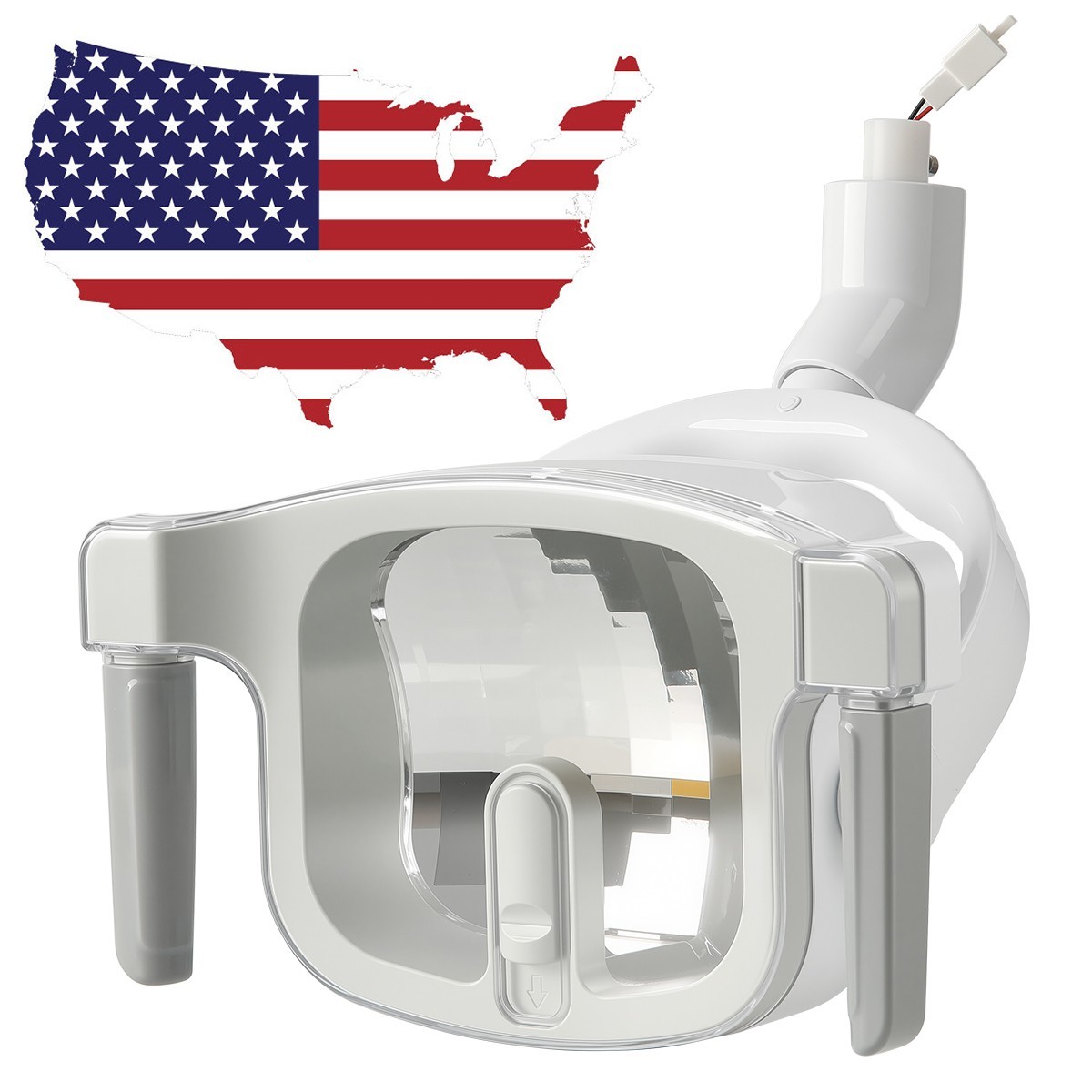 Dental Reflective LED Lamp Oral Light Ra90 For Unit Chair Color Adjustable